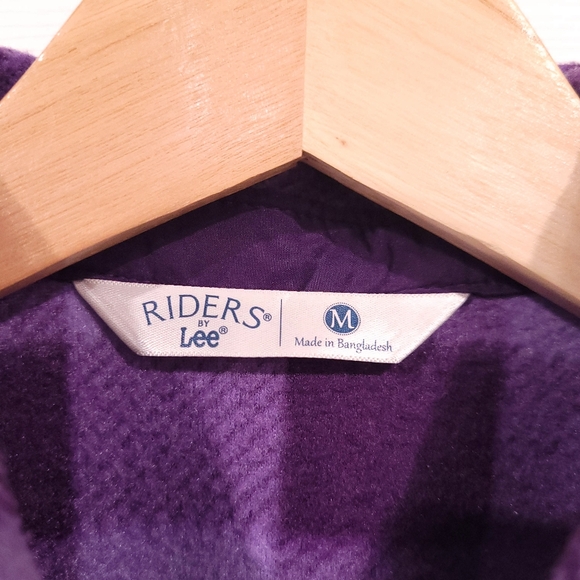 Plaid fleece sweater - Picture 3 of 4